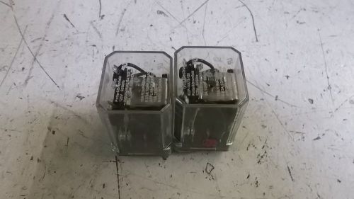 LOT OF 2 TYCO ELECTRONICS KUP-14A15-120 RELAY *NEW OUT OF BOX*