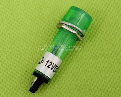 Green led 10mm mini pilot light 12v for sale