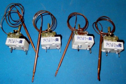 4pc lot selco cap-140-475 bulb and capillary thermostat for sale