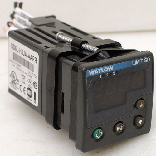 Watlow limit sd temperature controller sd6l-hjja-aarr 100-240vac 50/60hz for sale