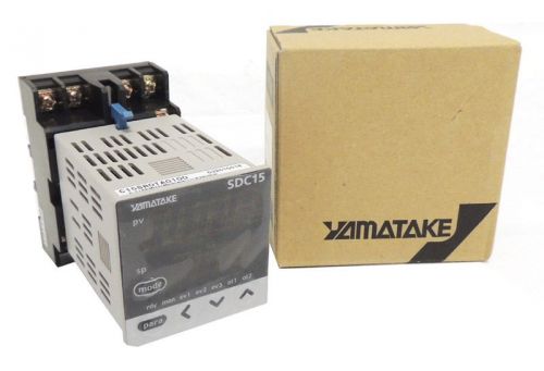 New yamatake honeywell sdc15 single loop controller &amp; socket c15srota0100 for sale
