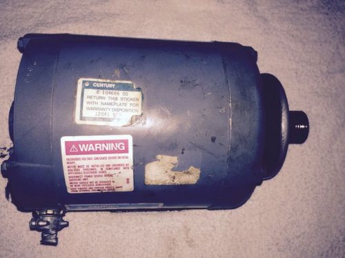 Century electric motor a/c motor 1/4hp. for sale