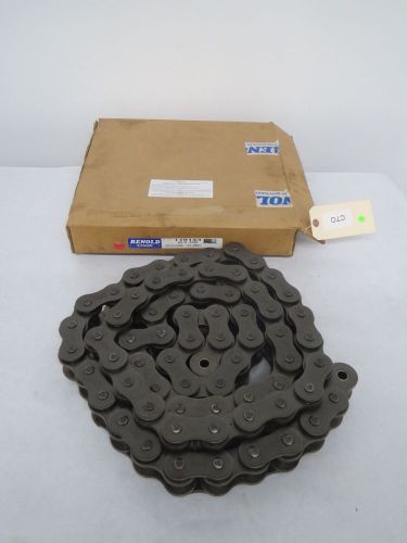 New renold 140-1r 119143 single strand 1-3/4 in 10ft roller chain b368940 for sale