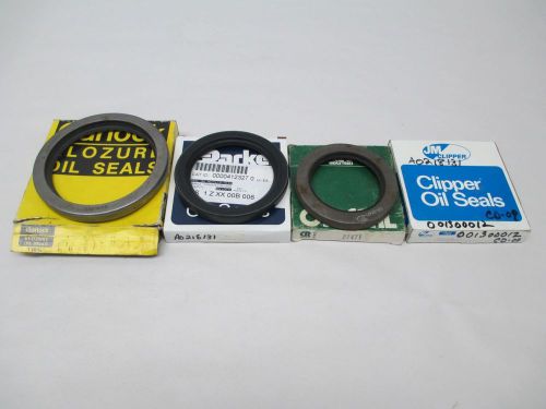 LOT 4 NEW PARKER ASSORTED 0325-7190 53X2537 27471 OIL SEAL D329814