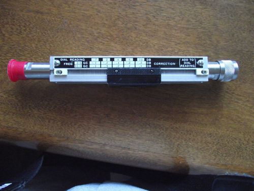 Weinschel engineering variable attenuator 0.7 to 10 db for 2 to 10 ghz type-n for sale