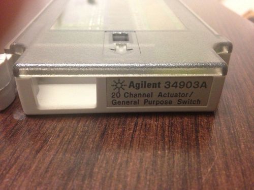 Agilent 34903A 20 Channel Actuator/GP Switch Module for 34970A