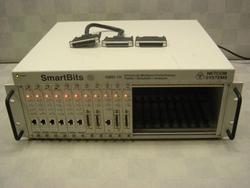 Spirent SmartBits SMB-10 Network Analyzer +11 Cards