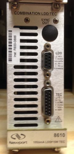 Newport 8610 Plug-in 1000mA  1A Laser LED LDD &amp;15W TEC