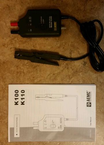 AEMC K100 DC/AC MicroProbe (1mV/mA - 4.5A max) New no Box Must go!!
