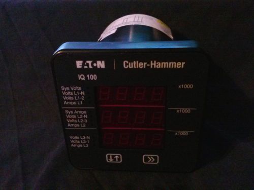 Cutler-Hammer IQ110S33A5CP2 Digital Power Meter $686 Value- PLC USED!
