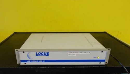 Locus incorporated lad loran lrs ii rs-232 used rare for sale