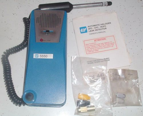 TIF 5550 Automatic Halogen Leak Detector