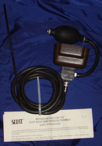 BH518 Vtg Scott Alert Gas Detection Instrument Aspirator P/N 4001 1290