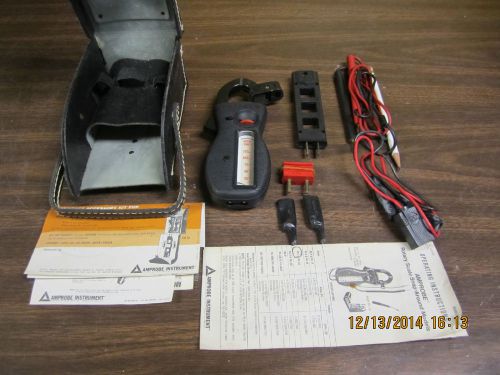 Amprobe model rs-3 rotary scale electrical amp&#039;s ohm meter / tester with case for sale