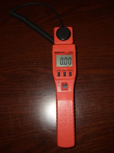 Meterman lm631 light meter **free shipping to us** for sale