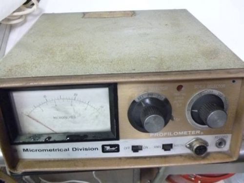 Bendix micrometrical division profilometer amplimeter type qb model 4  (l499) for sale