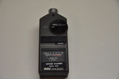 Control Module Inc. Model 5008 Vacuum Scanner Sound Level Meter