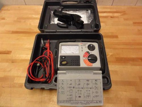 Nice Megger MIT310A Insulation and Continuity Tester, Analog, 600V, 1kV, 1G Ohm