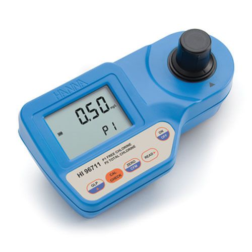 Hanna Instruments HI96711 Free &amp; Total Chlorine Meter 0-5mg/L w/RS232