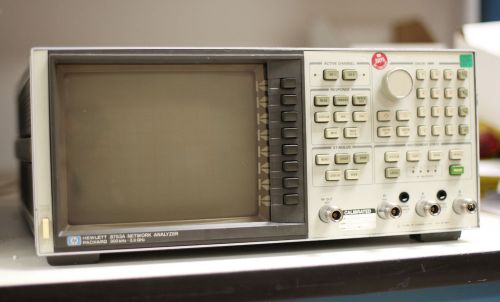 Hp 8753a network analyzer for sale