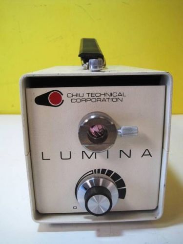 CHIU TECH LUMINA F0-150 HIGH INTENSITY HALOGEN ILLUMINATOR LIGHT MICTROSCOPE