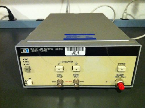 HP 8154B LED source 1300nm