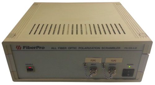 FiberPro PS-155-A-B All Fiber Optic Polarization Scrambler