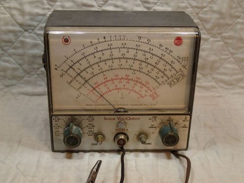 Vintage RCA Senior VoltOhmyst Volt Ohm Meter Tester WV-98A TESTED