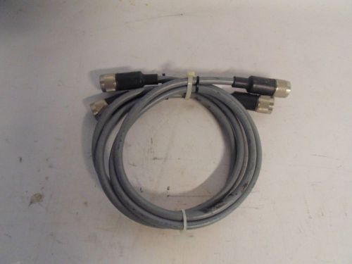 LOT OF 2 FUJIKURA 50-2W RF MICROWAVE CABLES TYPE N MALE TO TYPE N MALE (C11-4-15