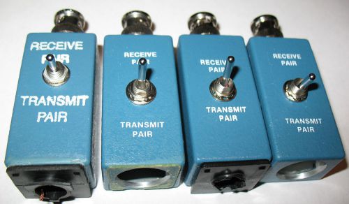 Tektronix 011-0081-00 accessory housing with bnc male, dpdt switch, &amp; a big hole for sale