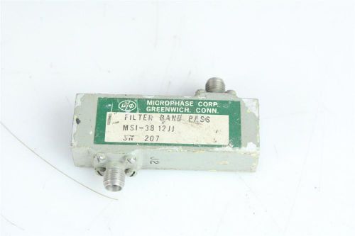 MICROPHASE CORP GREENWICH FILTER BAND PASS MSI-3812JJ
