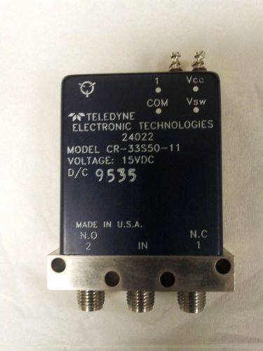 Teledyne Relay  CR-33S50-11  15VDC