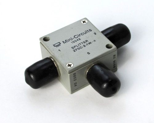 NEW Mini-Circuits ZFSC-2-1W-4 Power Splitter / Combiner, 50 Ohm, 2-Way, 5-500MHz