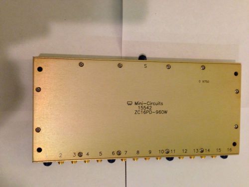 Mini-Circuits 15542, ZC16PD-960W, Splitter/Combiner, 16 Way