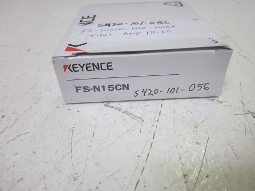 KEYENCE FS-N15CN AMPLIFIER FIBEROPTIC SENSOR *NEW IN A BOX*