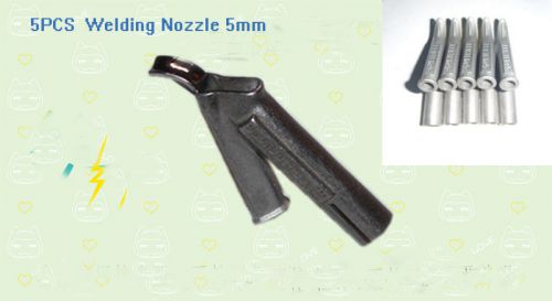 5PCS Plastic Welding Gun Torch High Speed Y Type 5mm Round Welding Nozzle