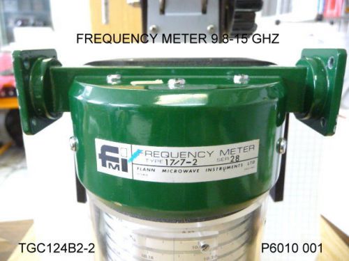 WAVEGUIDE FREQUENCY METER FREQ 9.8-15GHZ UBR120 FLANGE