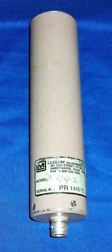 Ludlum 44-2 NaI 1&#034; x 1&#034; Gamma Scintillation Detector Radiation Geiger