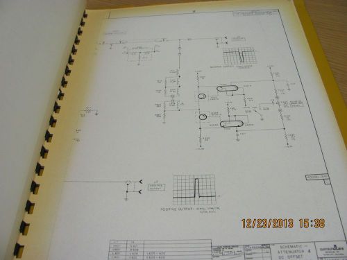 DATAPULSE MANUAL 112: Pulse Generator - Instruction w/schematics, #20071