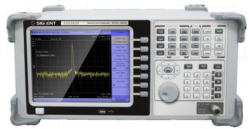 SSA3030 Spectrum Analyzer,  9KHz to 3 GHz, include : LAN,USB,RS-232 + VGA output