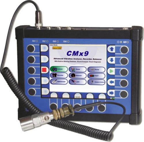 Cmx9 vibration analyzer data collector recorder and balancer for sale