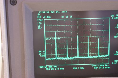 Agilent / HP 8590L 9 kHz - 1.8 GHZ Spectrum Analyzer. 50 Ohm.Tested. Opt. 041