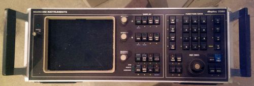 Marconi Instruments 2380 Spectrum Analyzer display