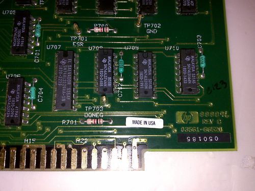 03561-66520 RVE C board for HP 3561A Spectrum Analyzer