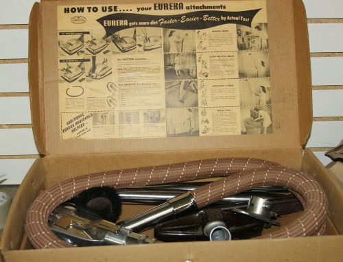 EUREKA VACUUM ATTACHMENTS, IN ORIGINAL BOX,