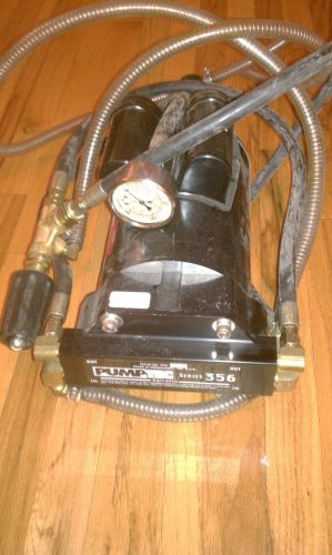 Pumptec 356  carpet cleaning 1200 psi pump   misting.  pest control. car wash for sale