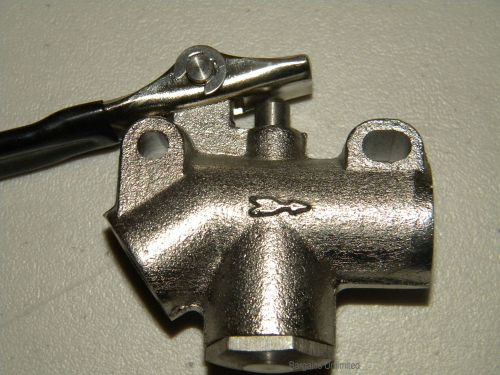 Carpet Cleaning - Stainless Steel Angle Valve for Wand Truckmount