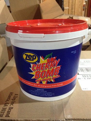 New zep cherry bomb hand cleaner towels one (1) tub of 130 towels 652201 shop for sale