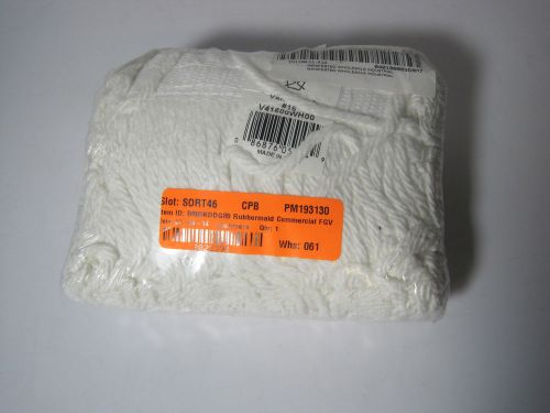 Rubbermaid white 1&#034; cut end disposable wet mop head fgv41600wh00  nib for sale