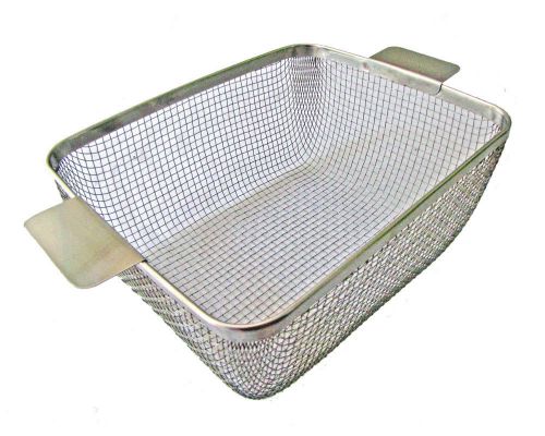 ULTRASONIC CLEANING BASKET CP28M-CST950 11 x 8-3/4 x 4-1/2 #304 for Crest 950